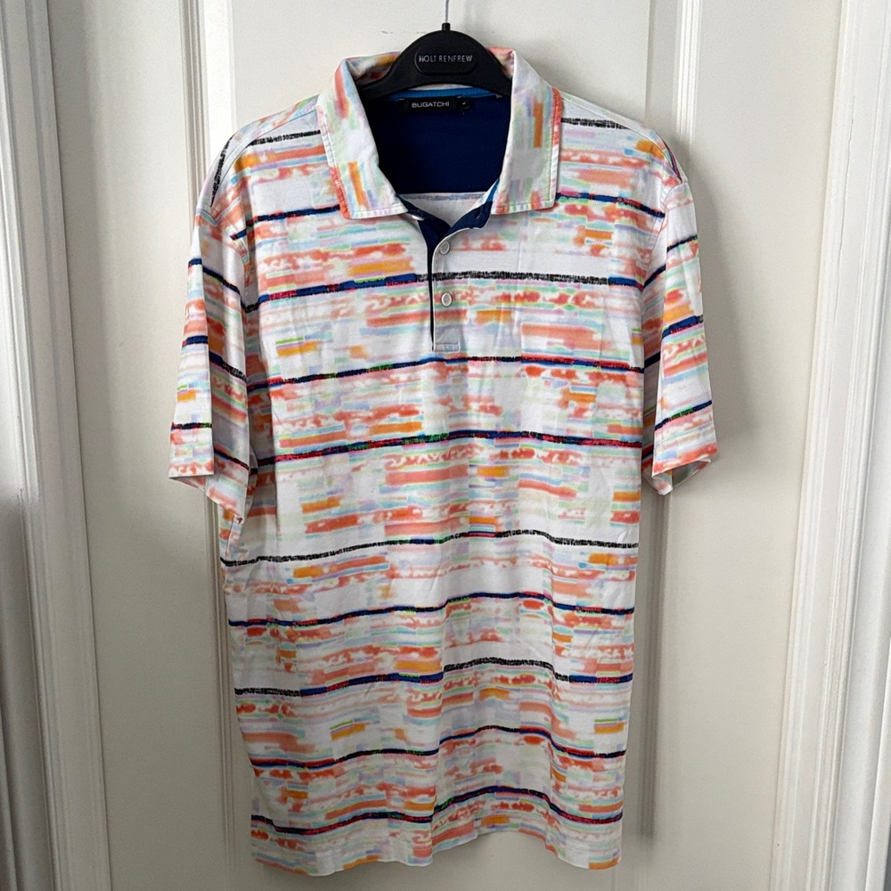 Bugatchi Brushstroke Polo